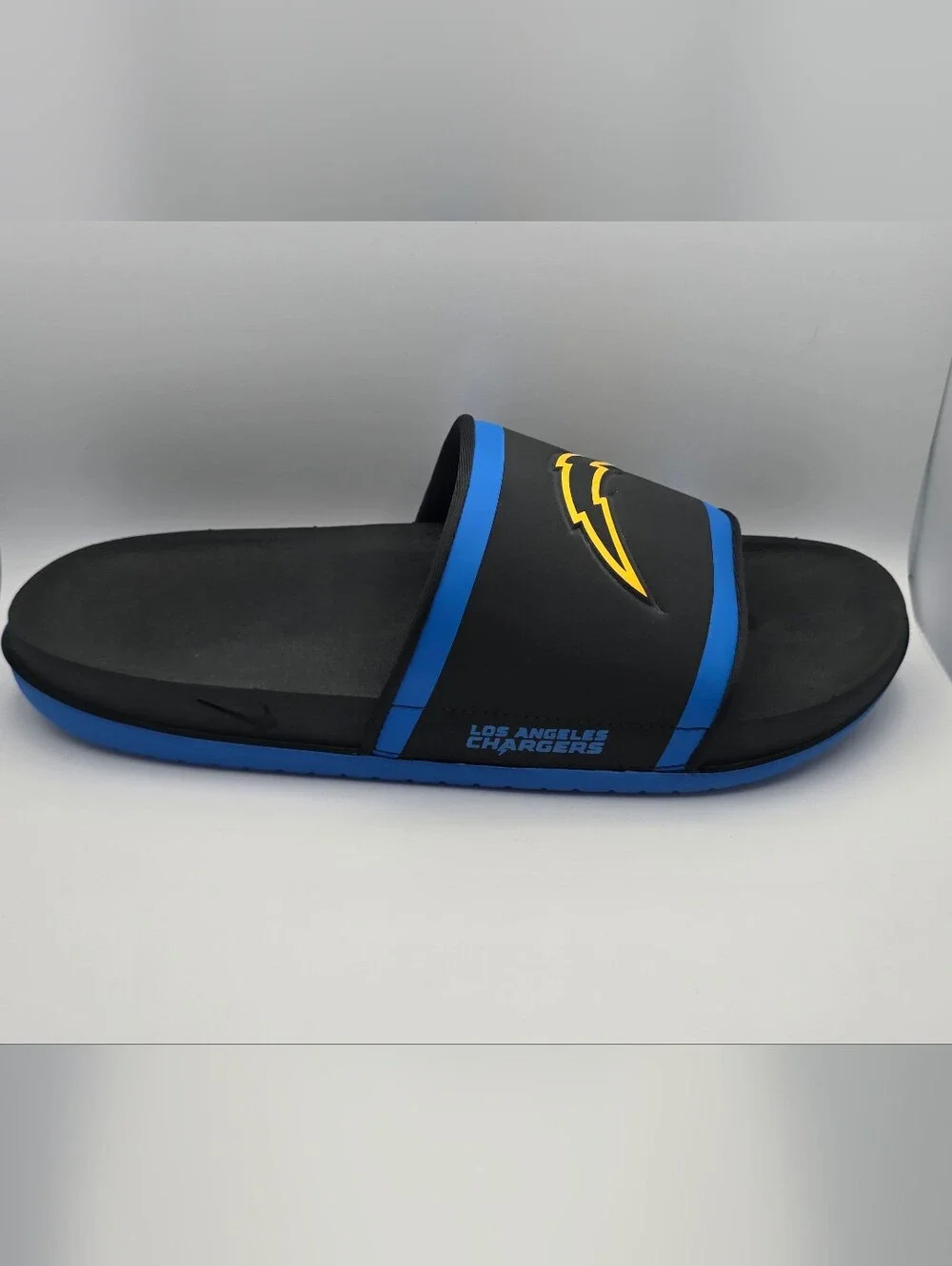 Nikw NFL Slides Black & Blue Slide Sandals
